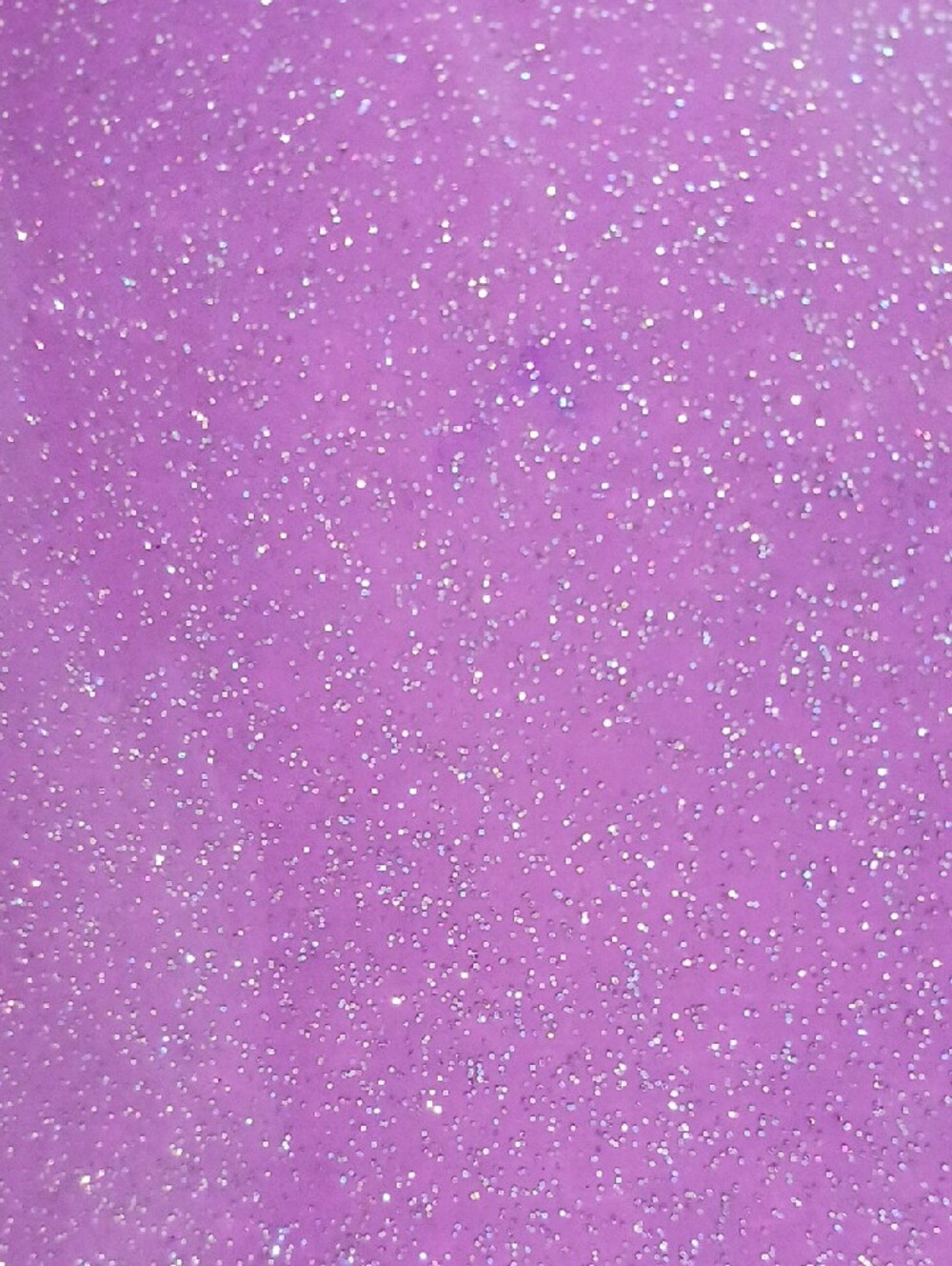 Consuela Glitter Purple Cosmetic Pouch with Neutral Trim - Picture 7 of 10